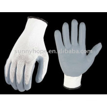 Foam nitrile glove